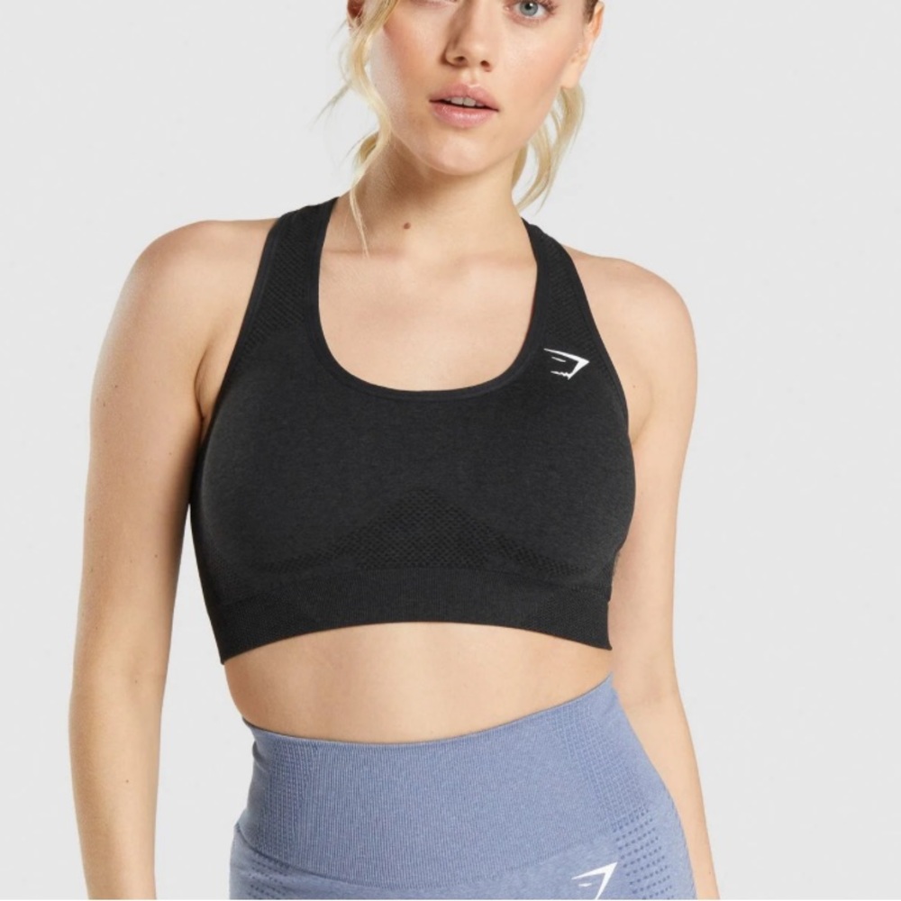 Gymshark - Black Vital Seamless 2.0 Sports Bra